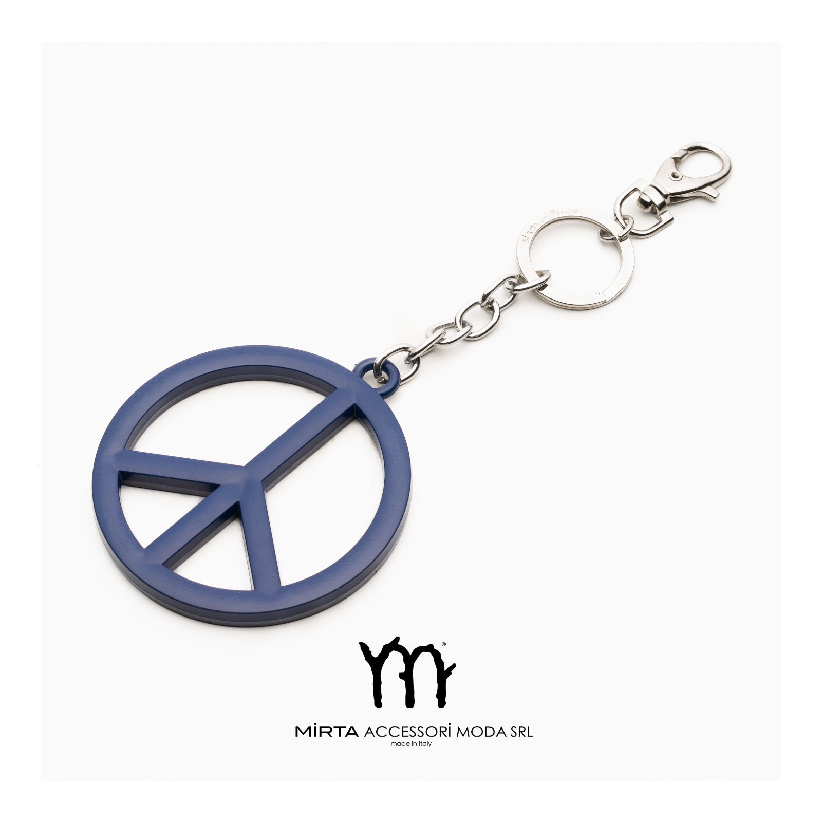 Portachiavi Charm Peace & Love