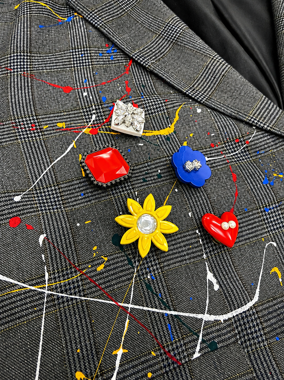 💎 Da Copri Bottone a Spilla Iconica: La Rivoluzione di Stile Firmata Mirta Accessori Moda