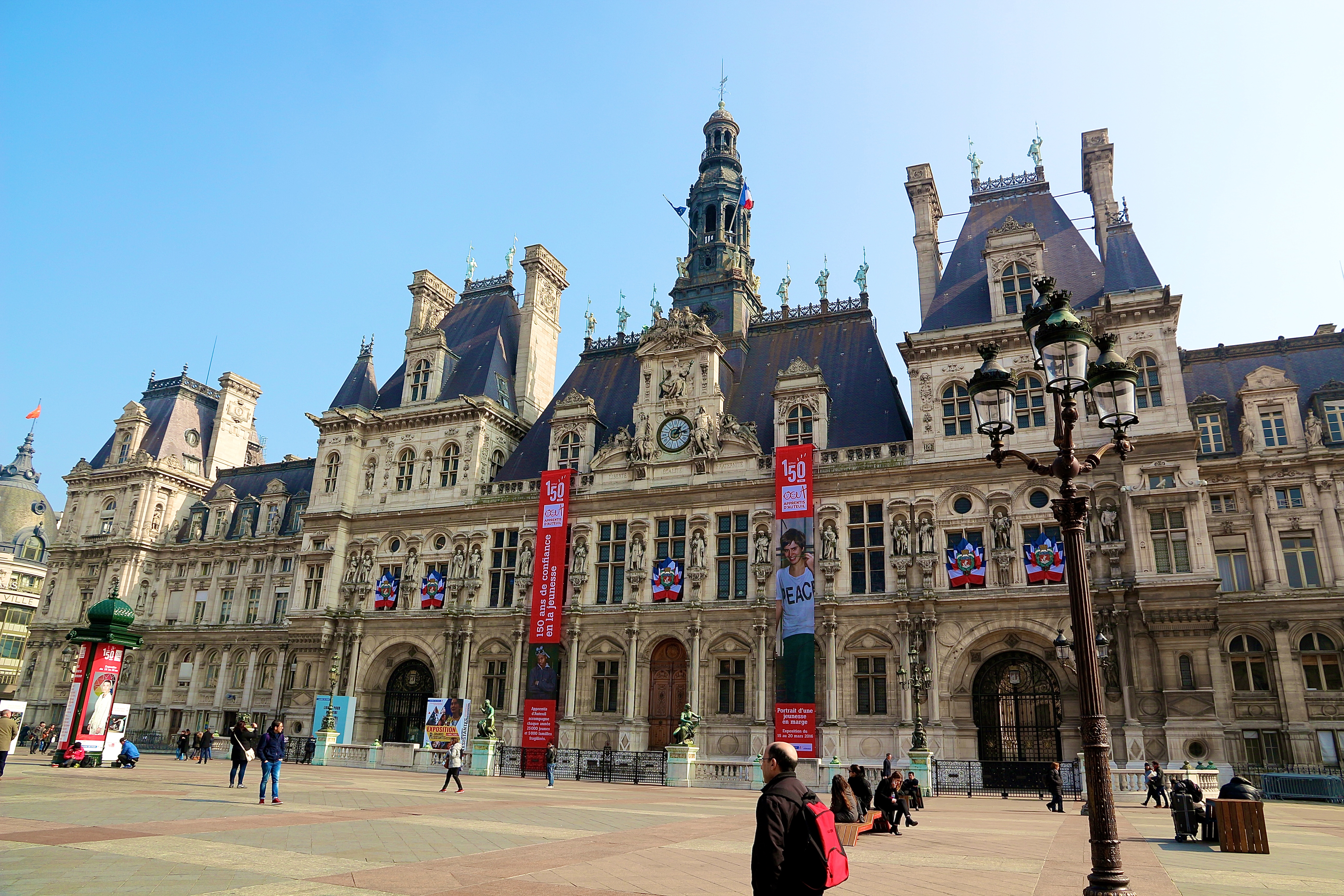 📸 l'Hôtel de Ville de Paris