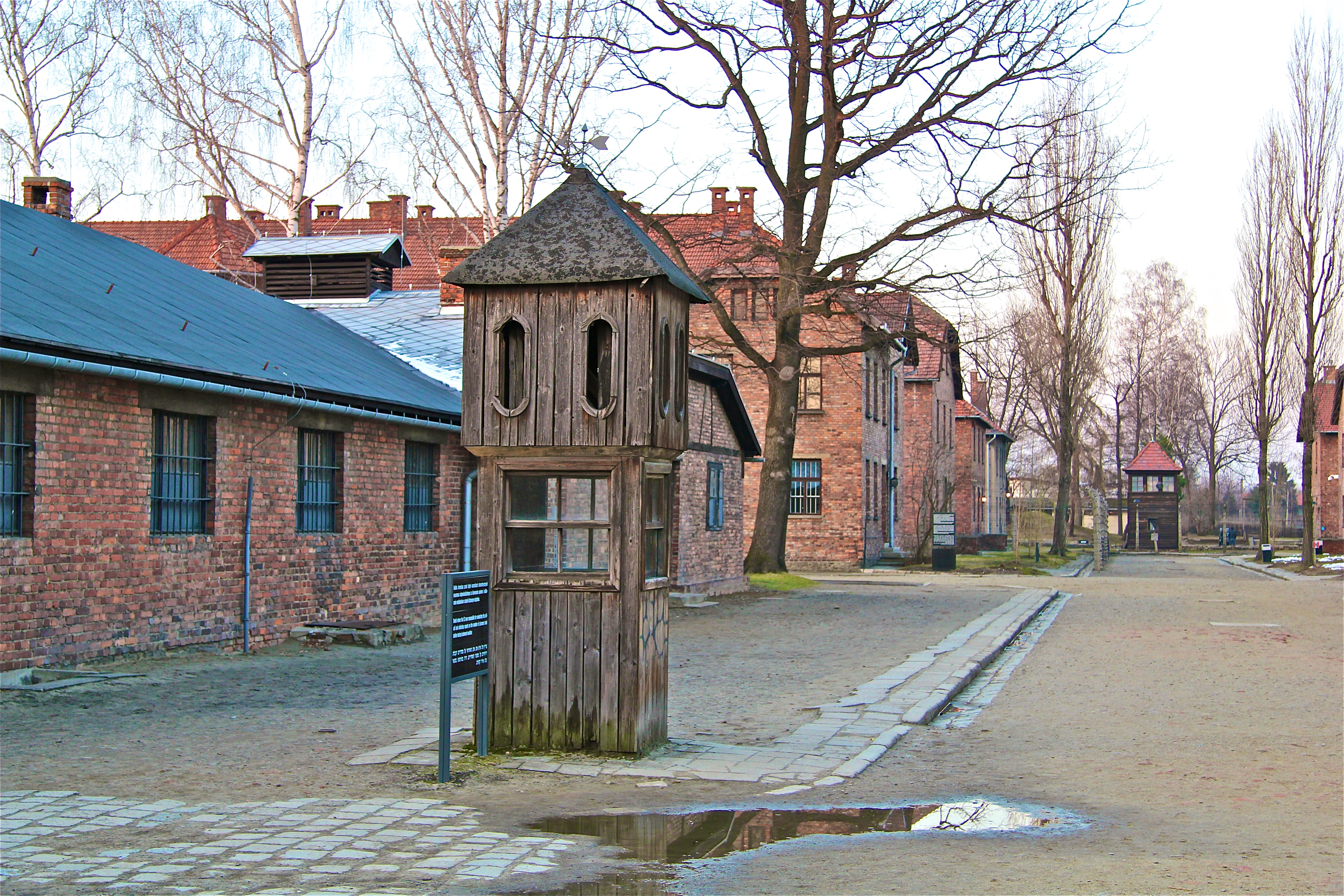 Auschwitz, la place d'appel