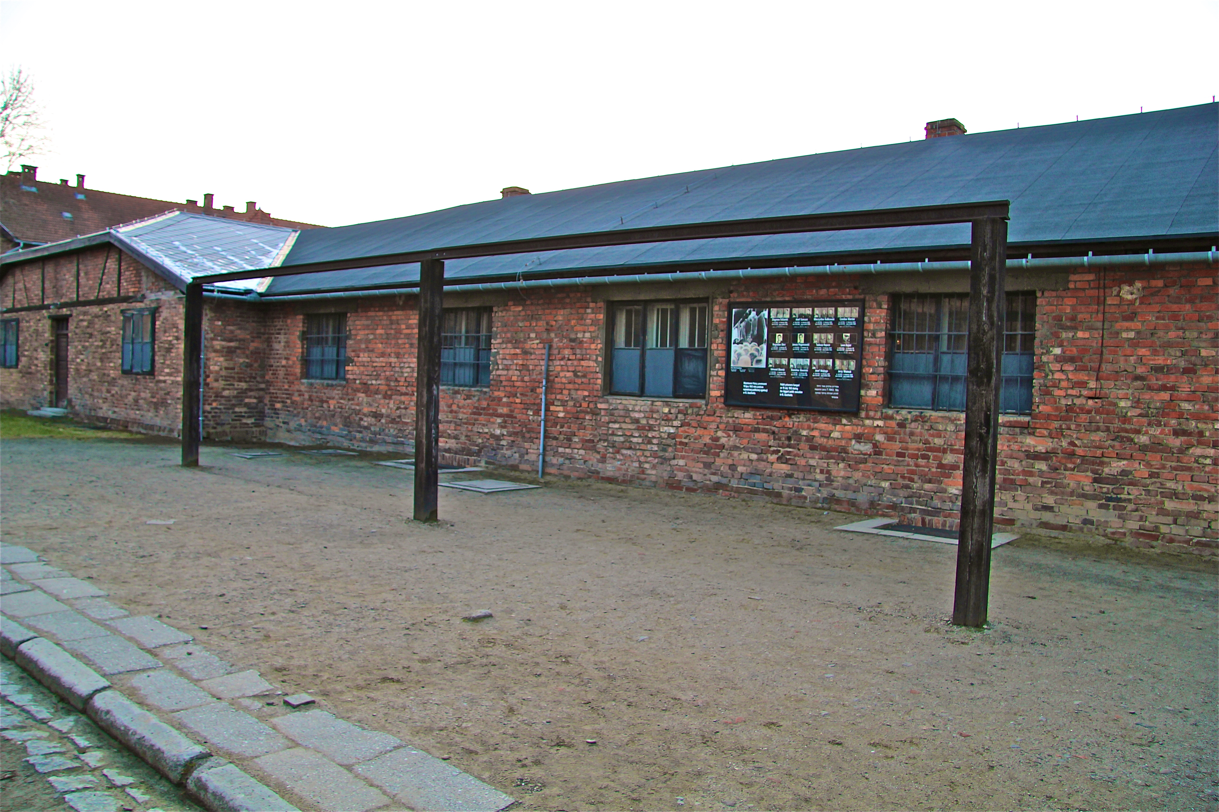 Auschwitz, la potence