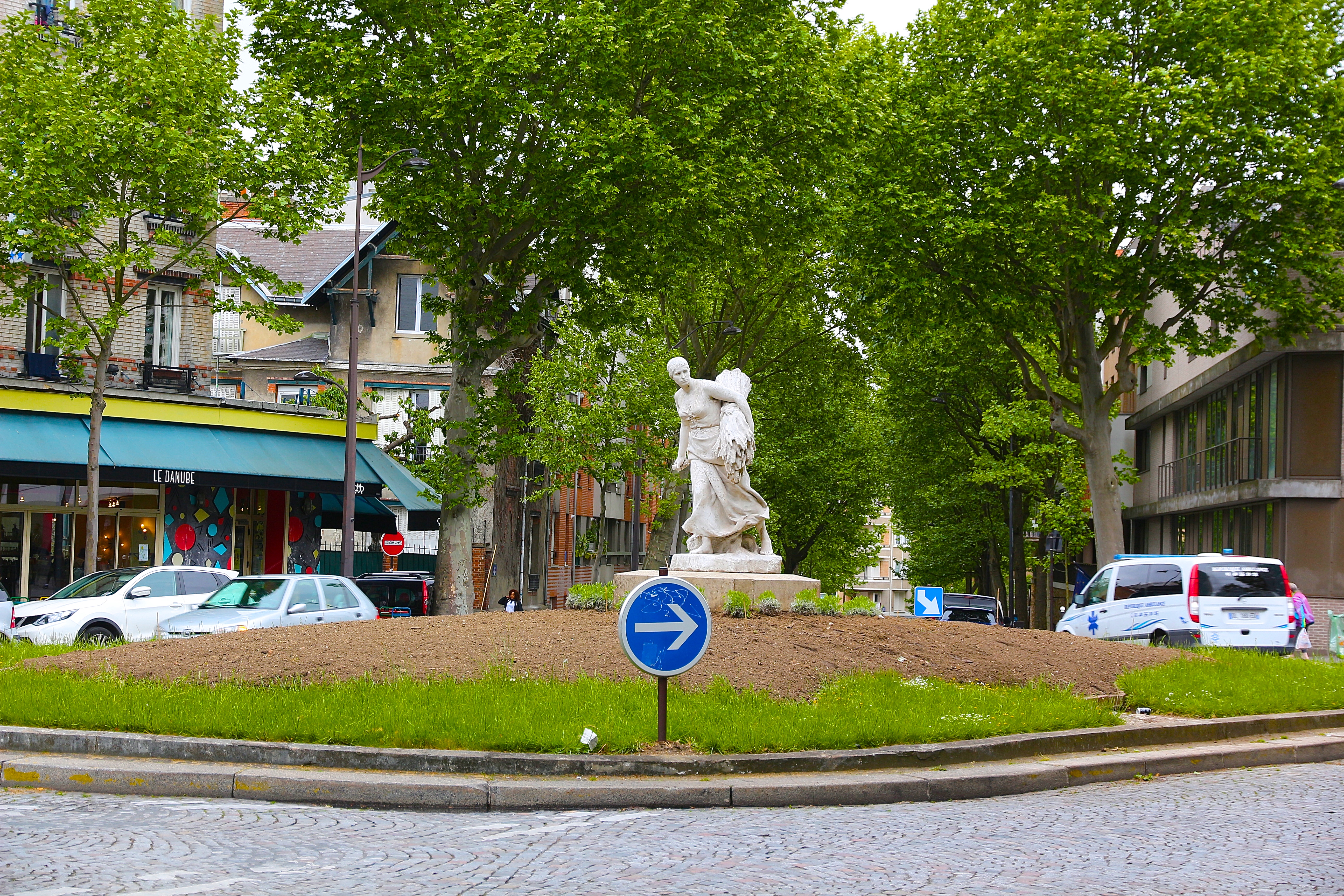 la place Rhin-et-Danube