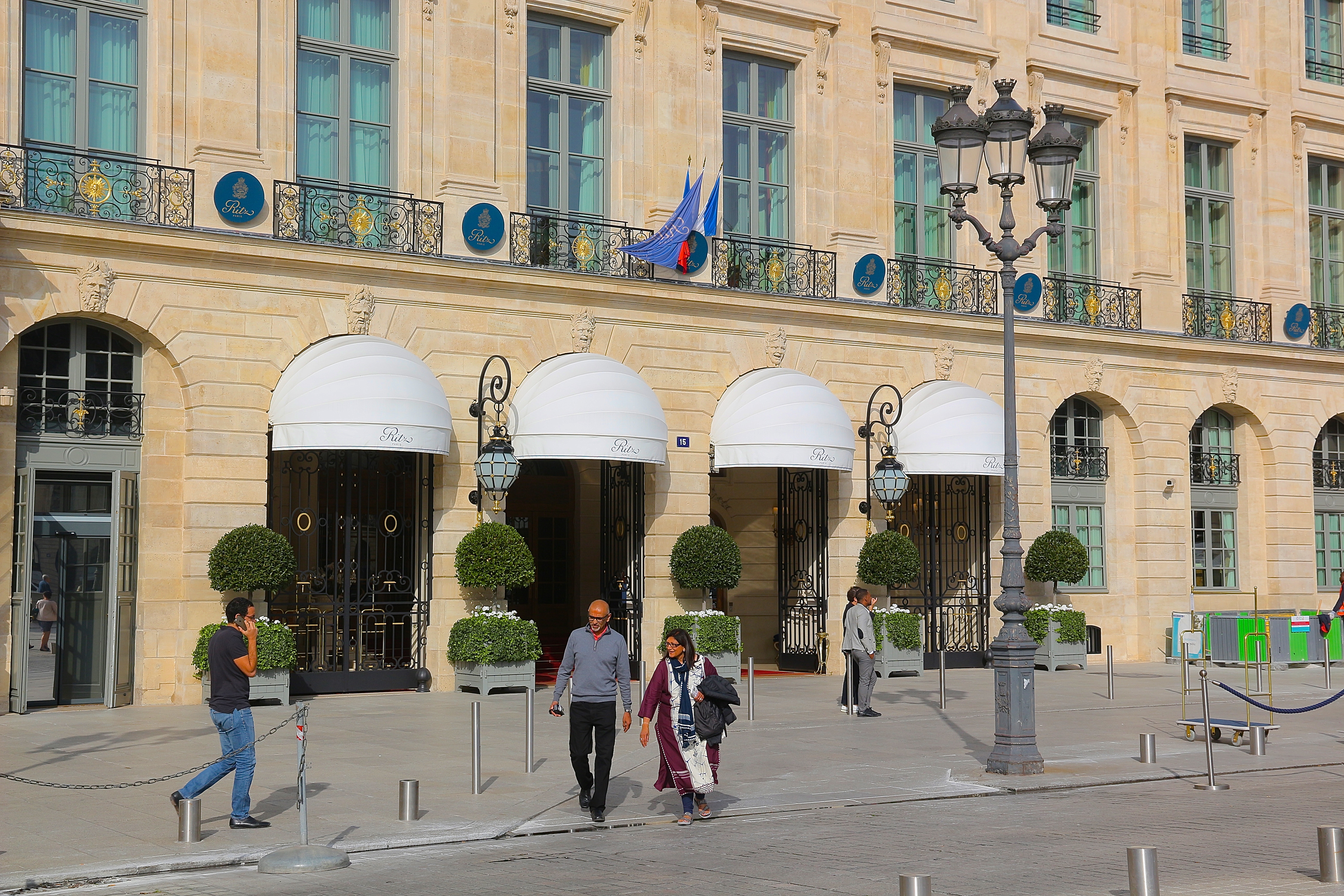 l'hôtel Ritz