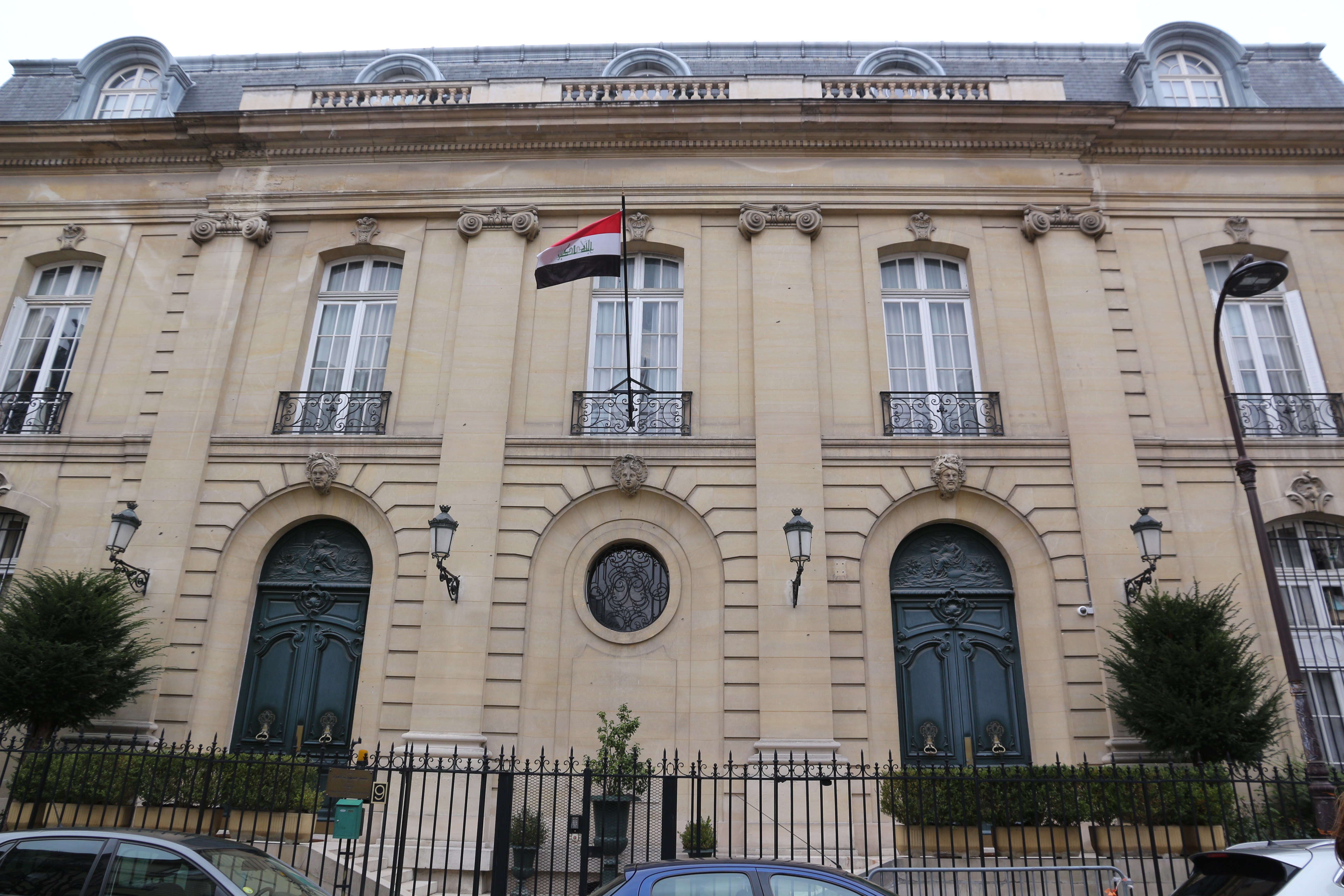 la résidence de l'ambassadeur d'Irak