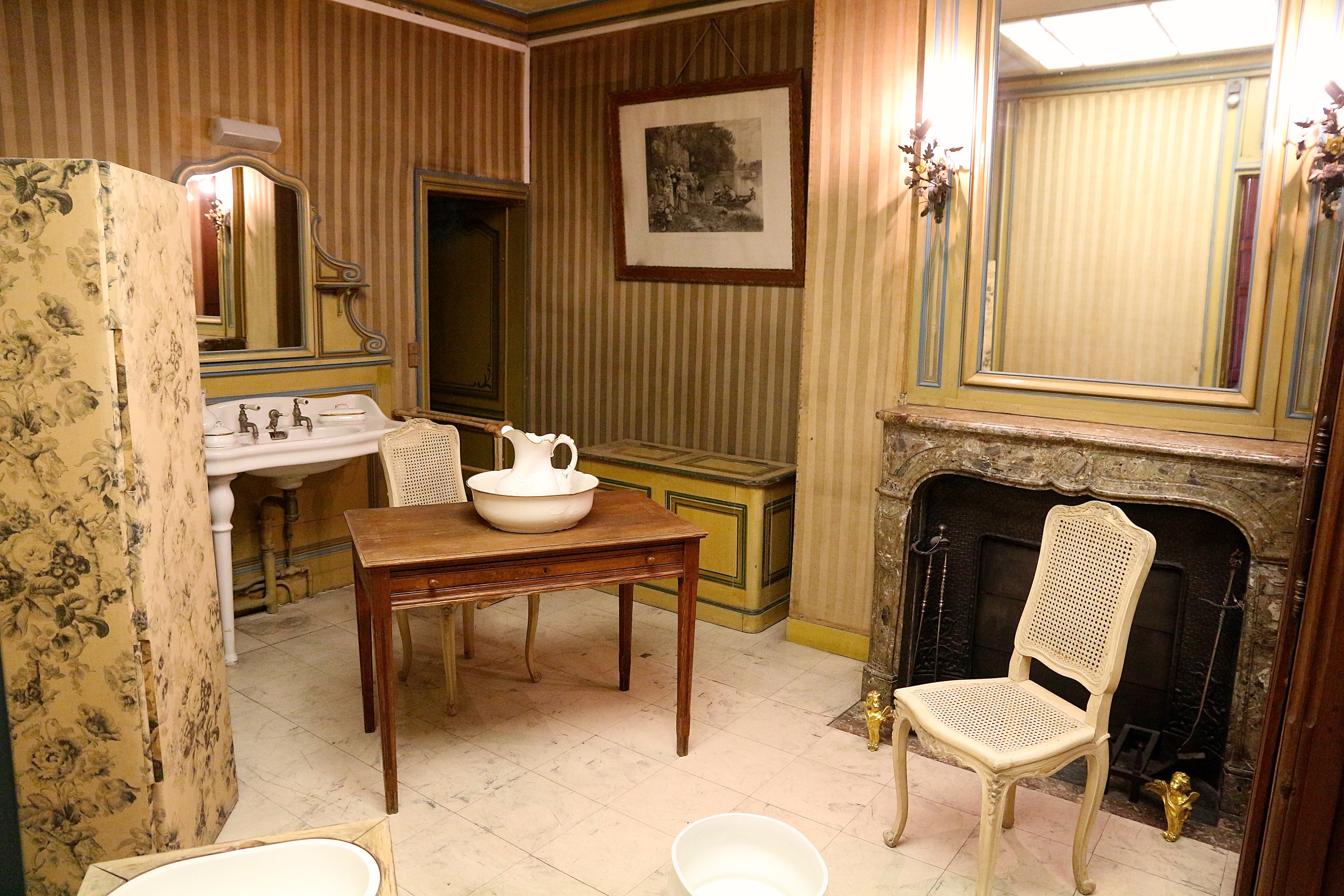 la salle de bains de Monsieur