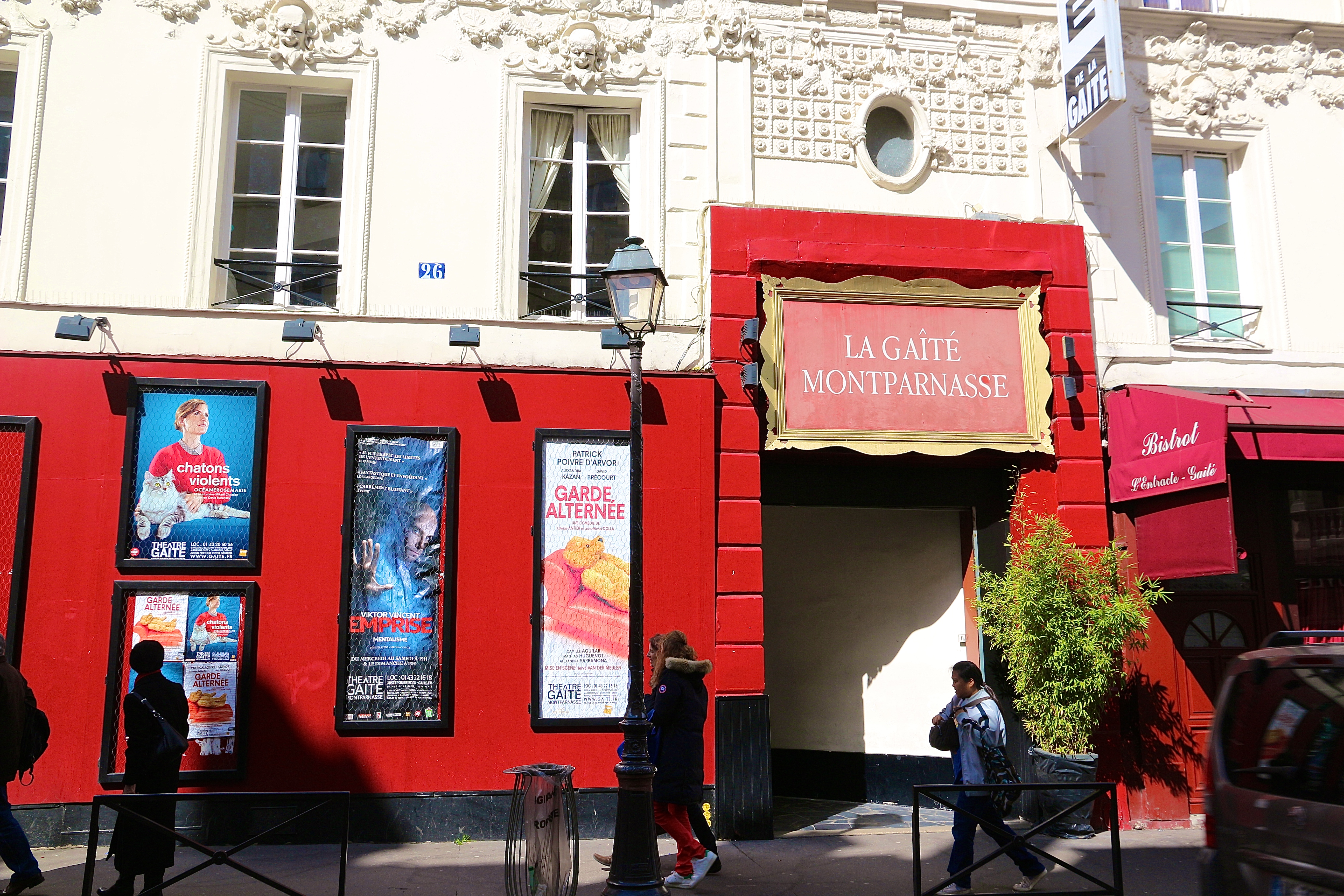 le théâtre de la Gaîté-Montparnasse