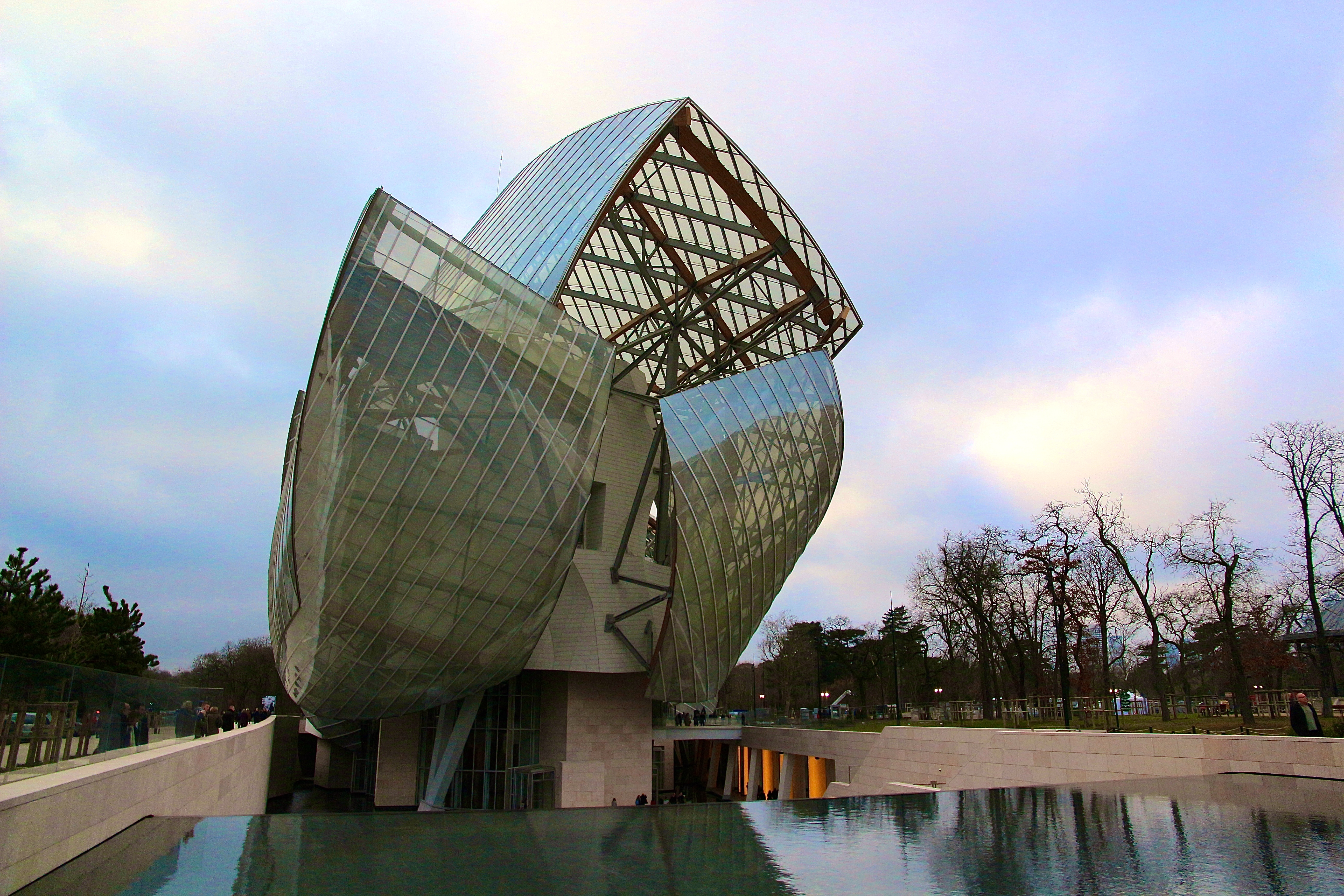 📸 la Fondation Louis Vuitton