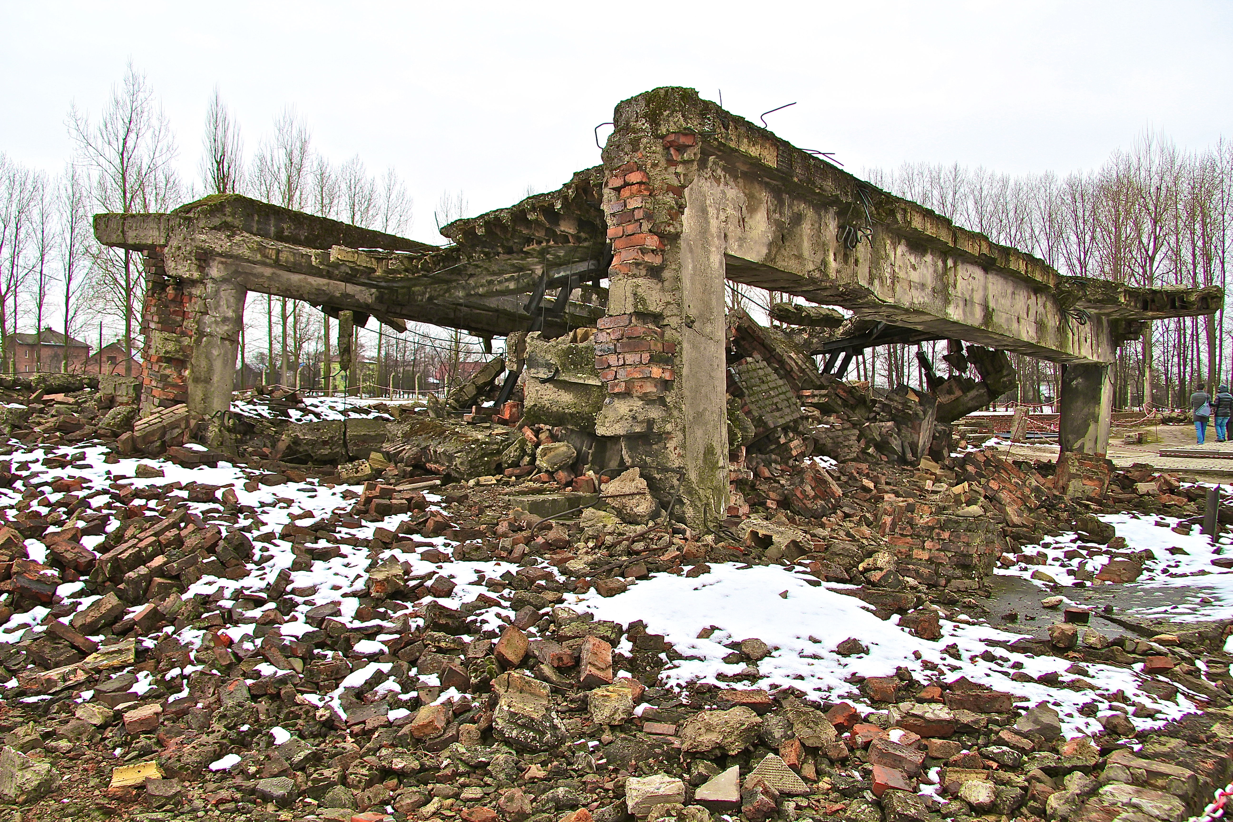 Birkenau, les crématoires
