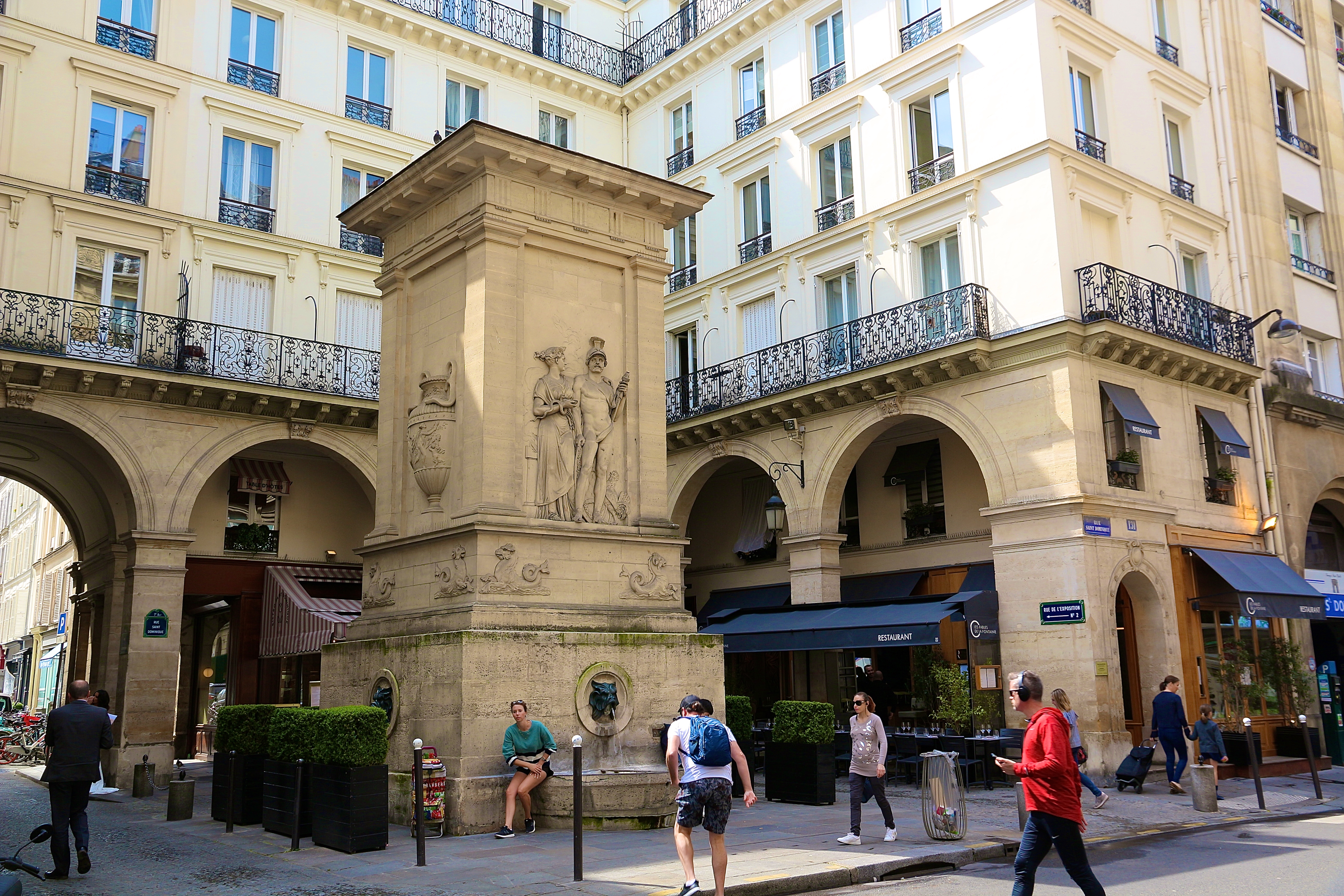 la Fontaine de Mars