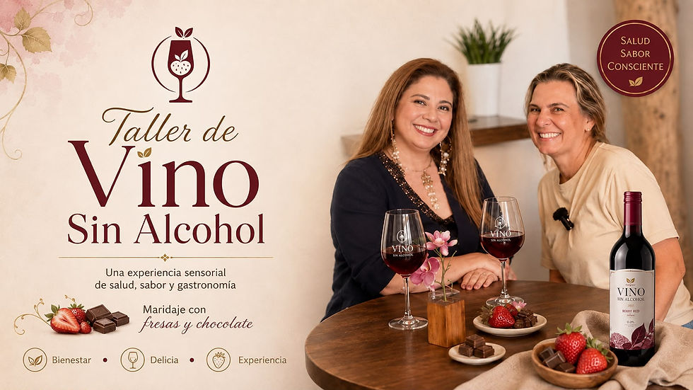 TALLER DE VINO SIN ALCOHOL