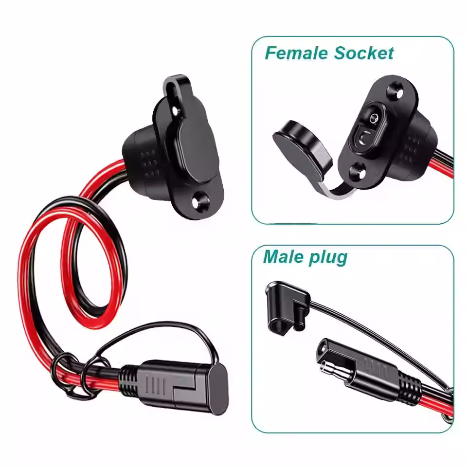 Thumbnail: DC Plug - SAE Quick Connector Waterproof