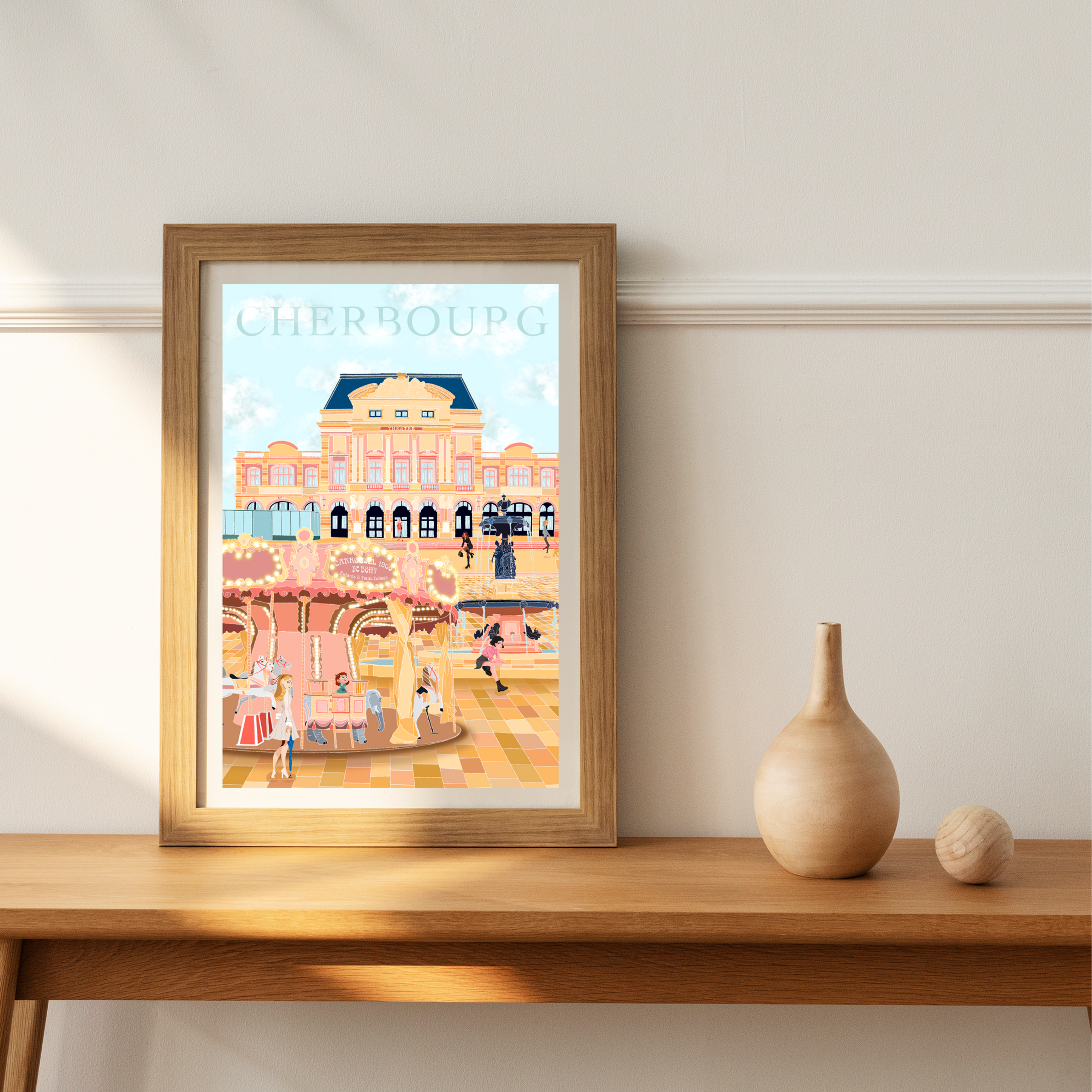 Place du théâtre de Cherbourg