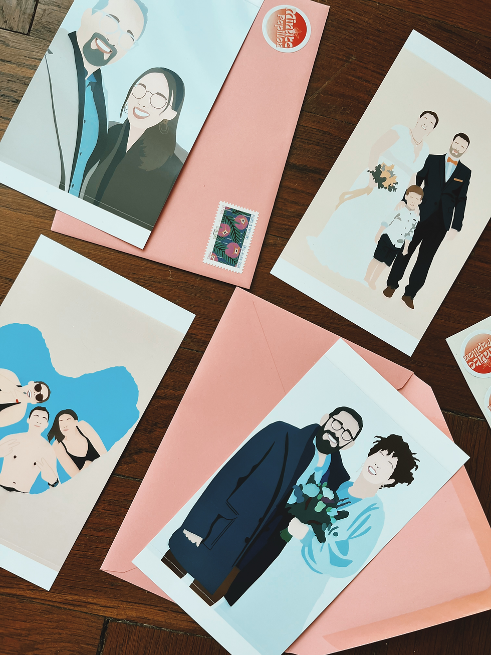 Miniature : Illustration personnalisée minute
