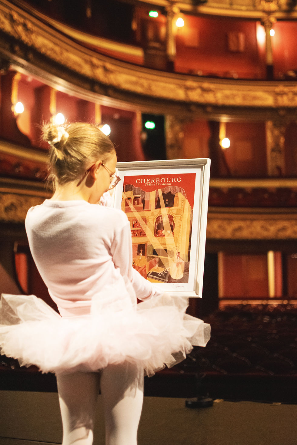 Miniature : Affiche du théâtre à l'italienne de Cherbourg, Normandie