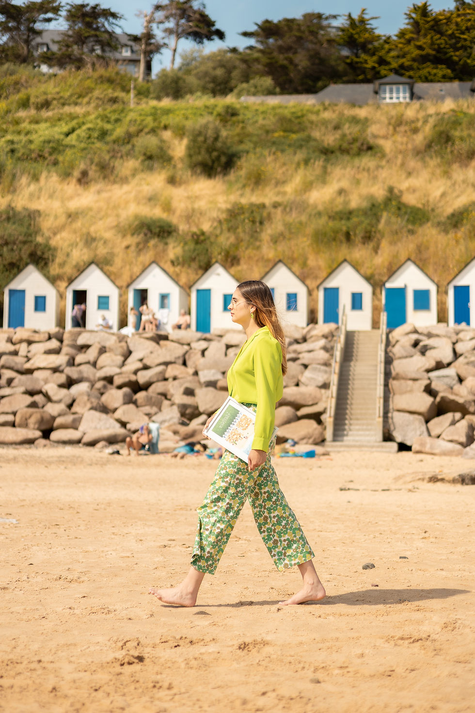 Miniature : Affiche des cabines de Carteret, Normandie