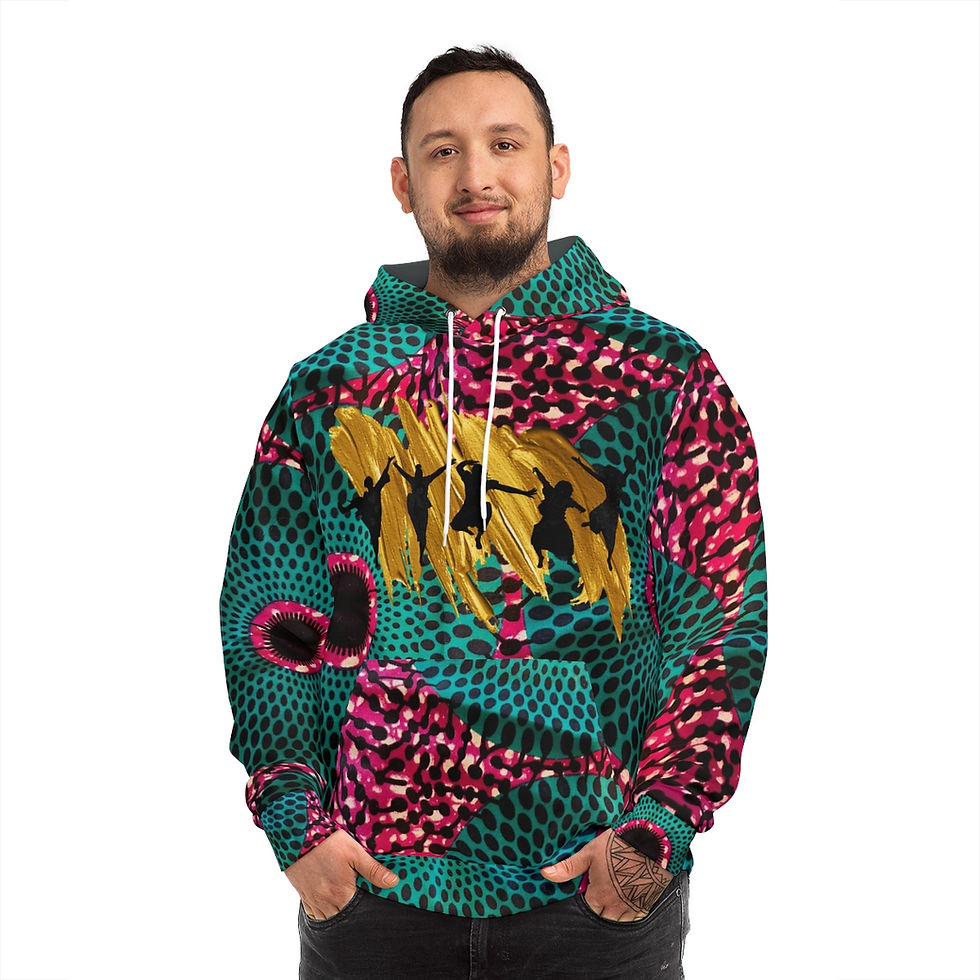 Thumbnail: 5THW Ankara Hoodie