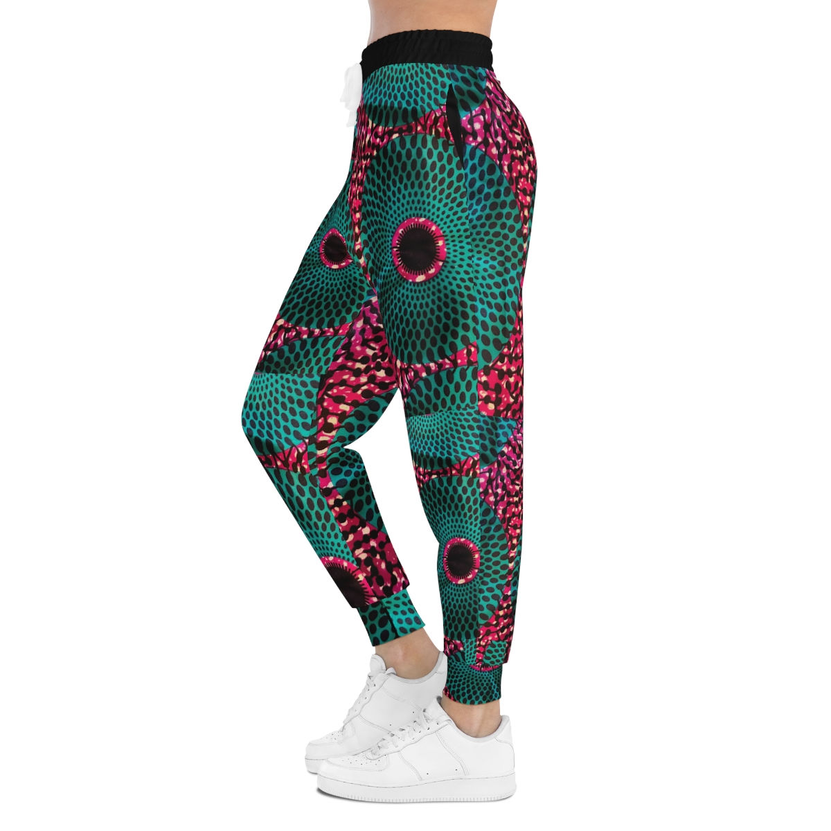 Ankara Print Athletic Joggers