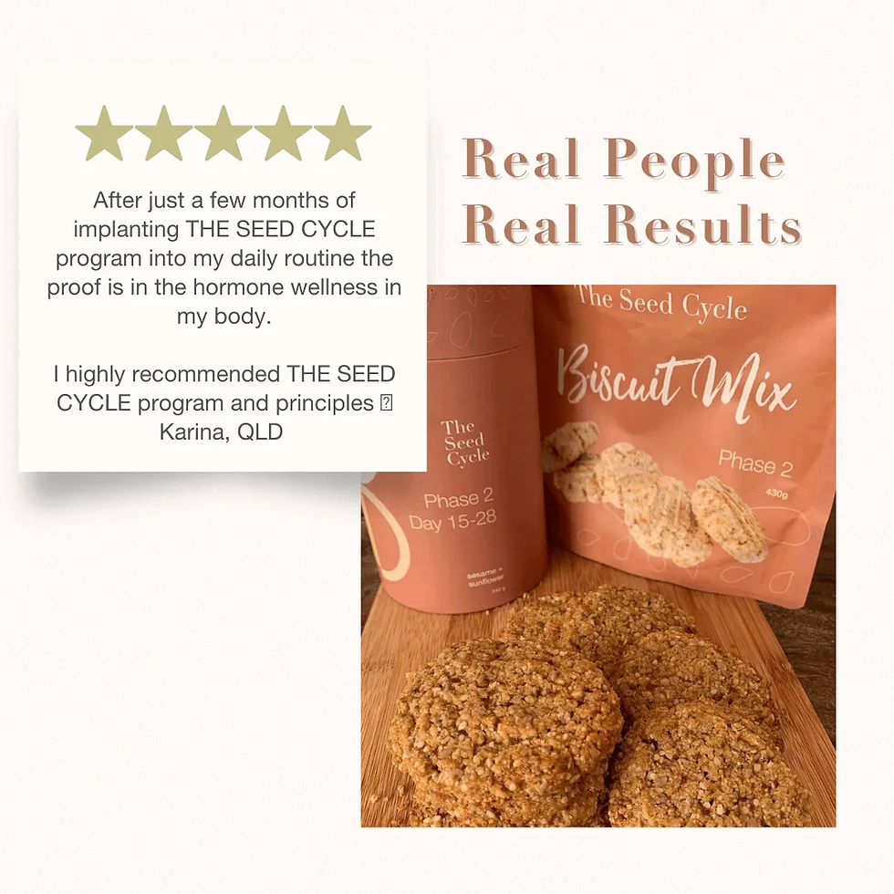 Thumbnail: The Seed Cycle Biscuit Mix