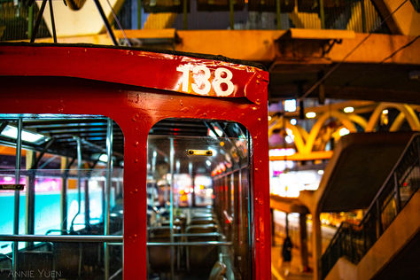 My first photography challenge - Hong Kong Tram