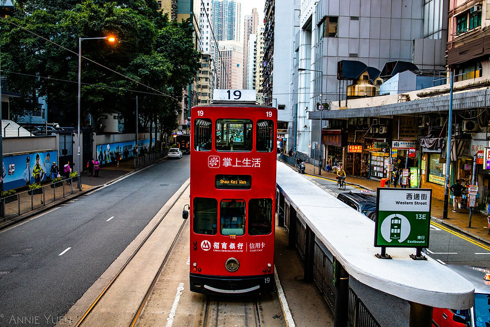 Hong Kong Red Tram