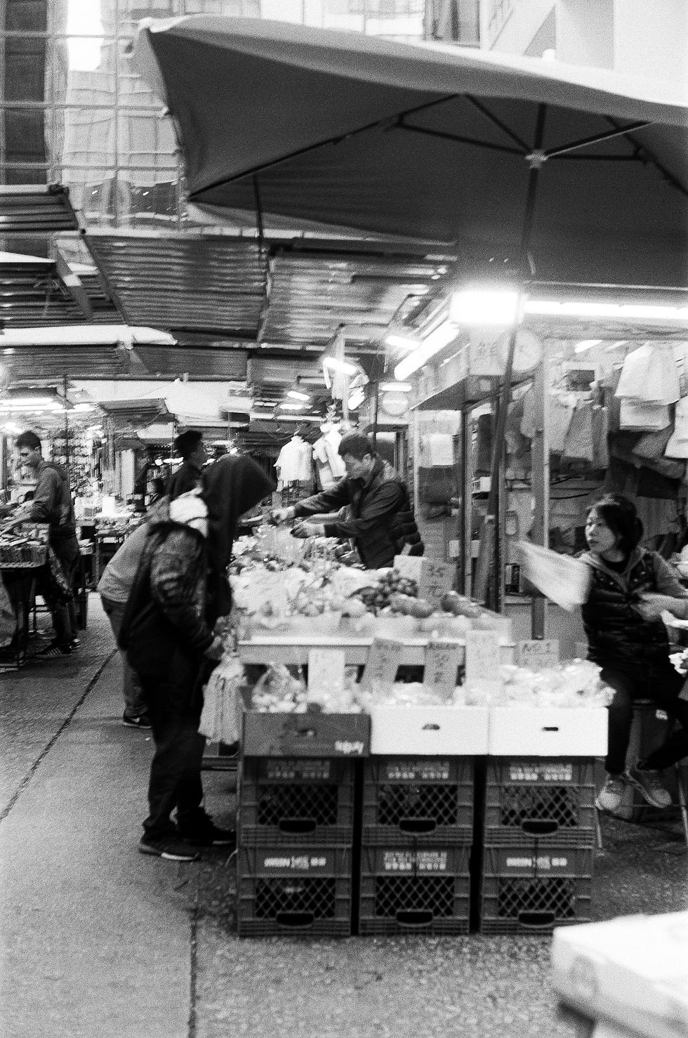 Wet. market in Causeway Bay
