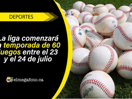 La MLB vuelve a la acción en julio con la temporada regular 2020