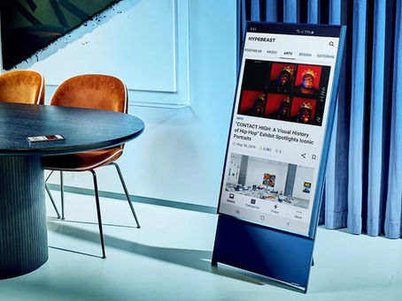 Samsung Sero, un televisor que gira en posición horizontal y vertical. ¡El sueño de los millennials!