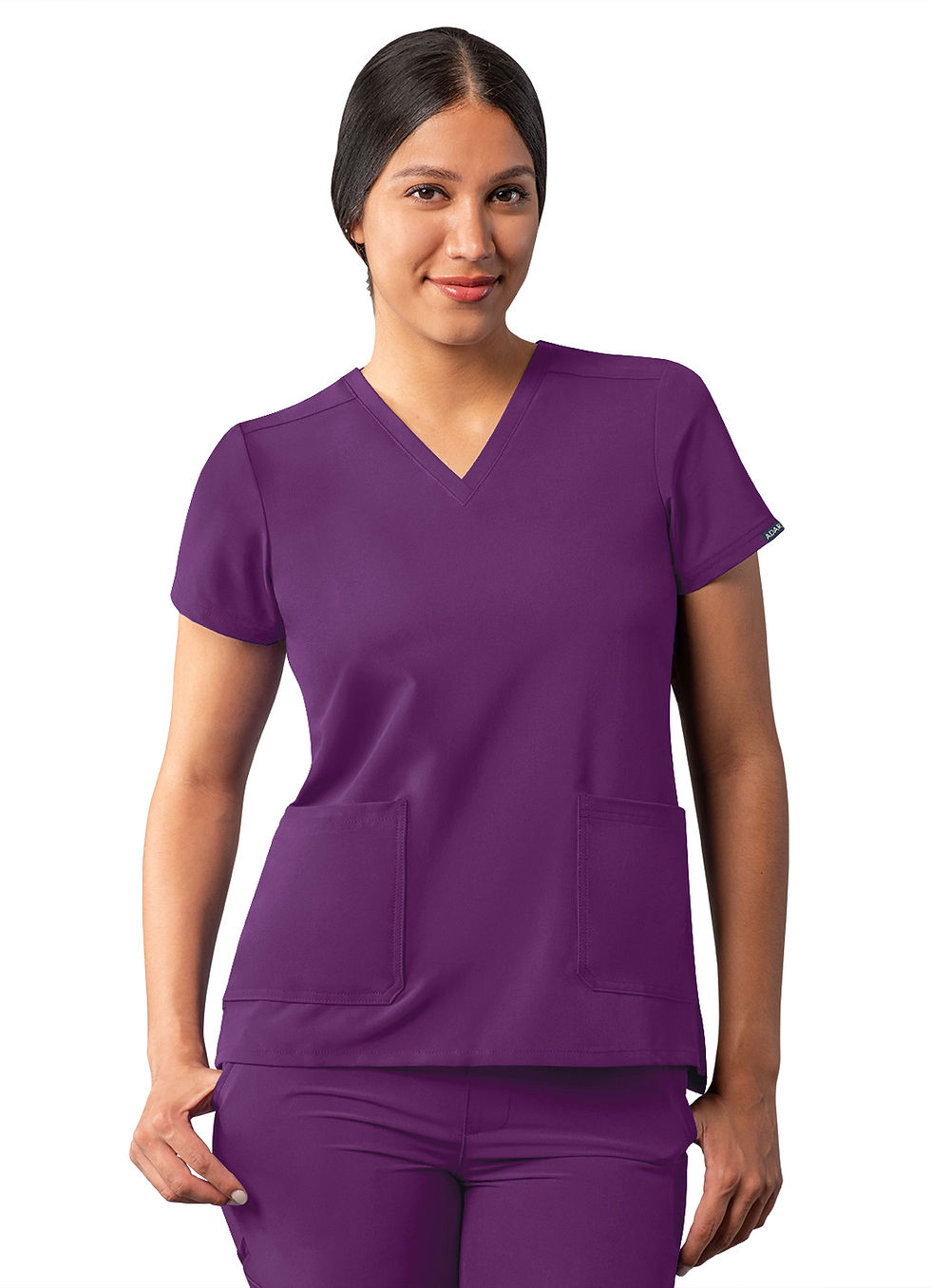 BHS-TX WOMEN'S SLIM FIT SCRUB TOP