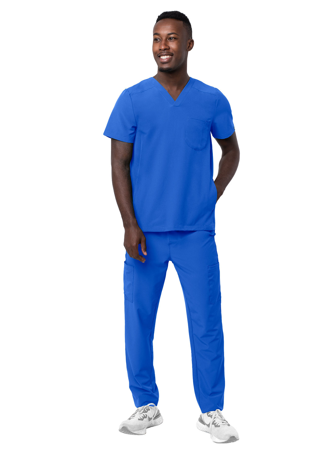 BASA MEN'S SLIM FIT SCRUB