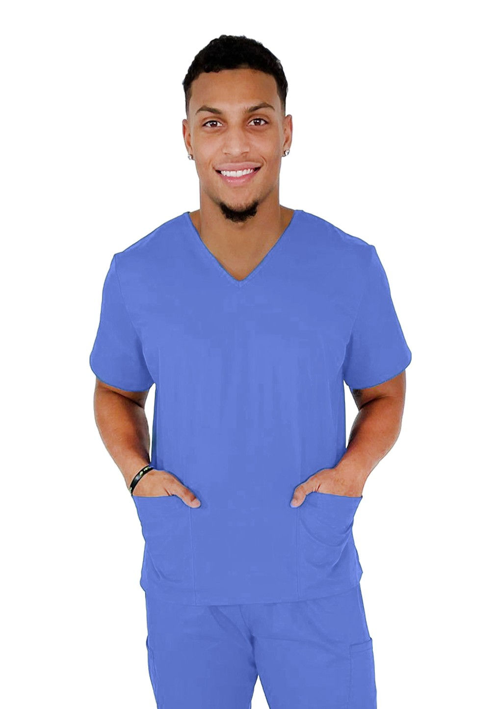MCHS-DN MEN'S MODERN SCRUB TOP