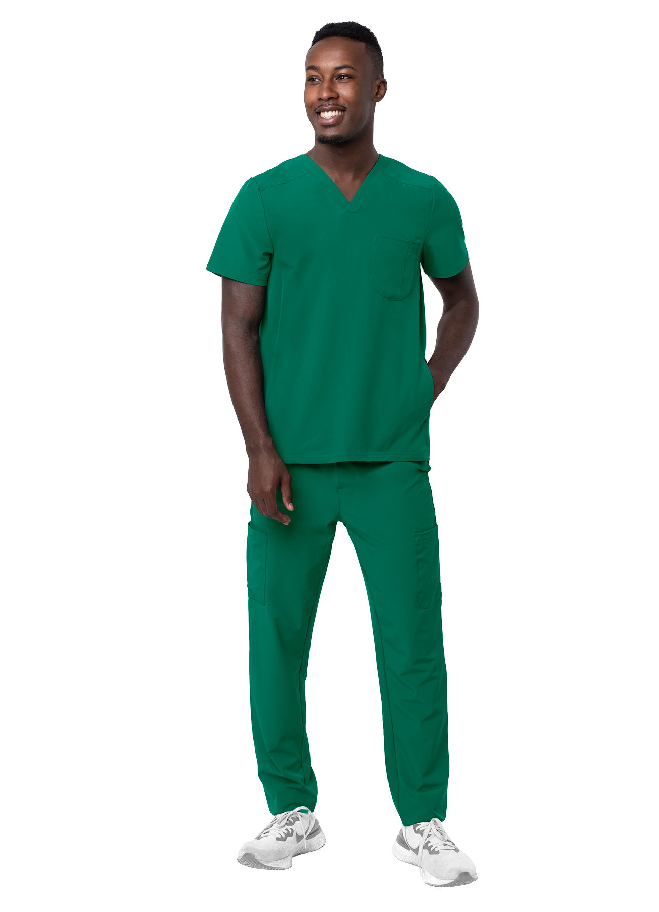 BRCMS MEN'S SLIM FIT SCRUB SET