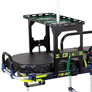 Maca Retrátil Ambulância Forza Rescue SAMU 192 resgate socorrosta paramédico equipamentos médicos bombeiros camilla cot stretcher