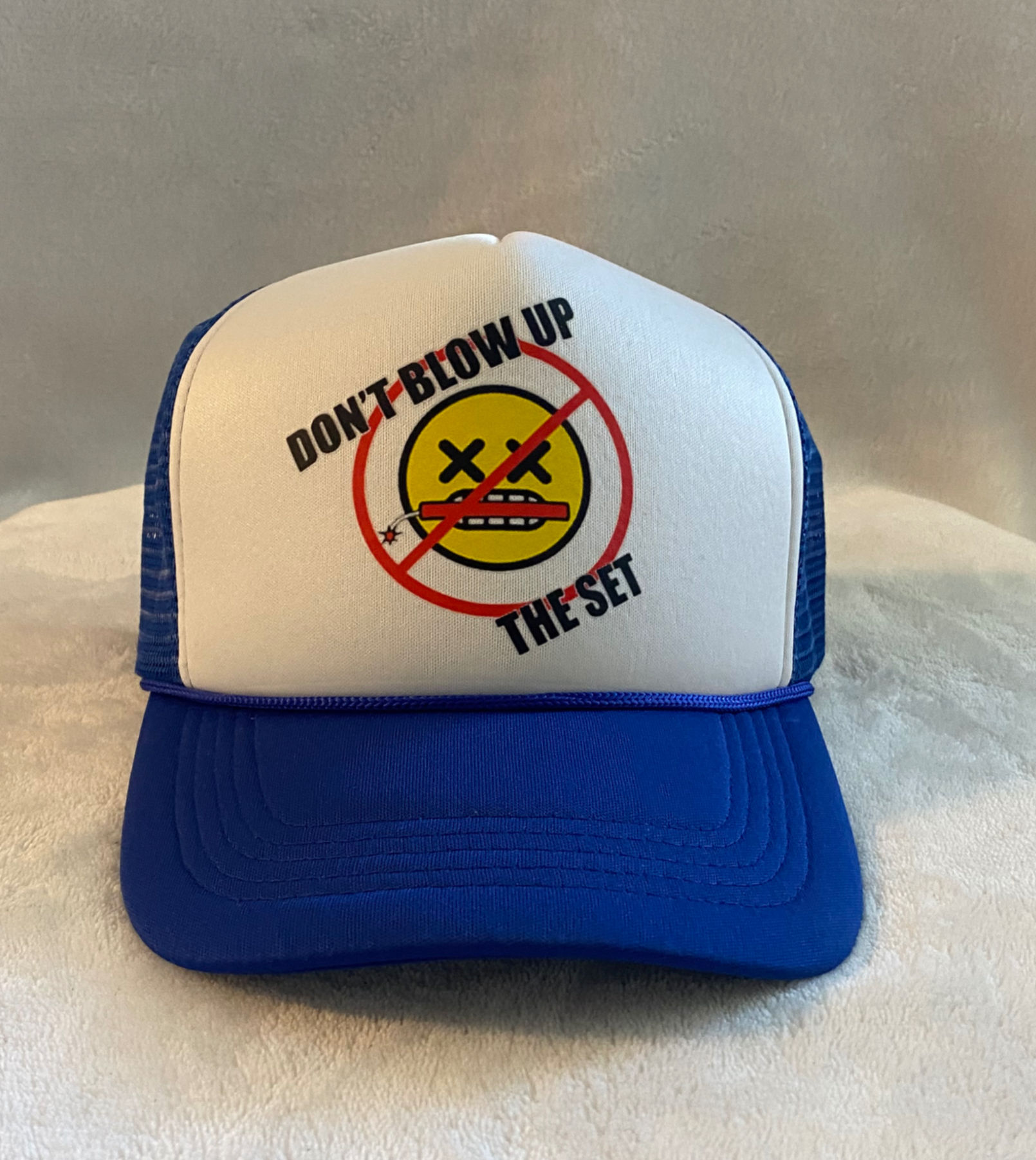 Don't Blow Up The Set (Blue Foam) snapback