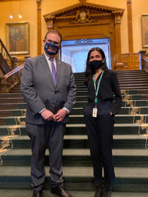 Placement Post: Iqra with MPP Rudy Cuzzetto