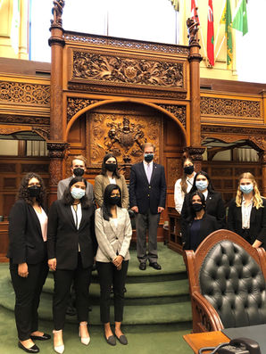 Our Meeting with The Speaker of The Legislative Assembly