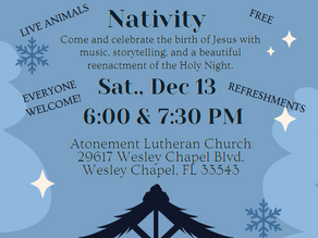 Live Nativity