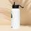 Thumbnail: Stainless steel water bottle with a straw lid