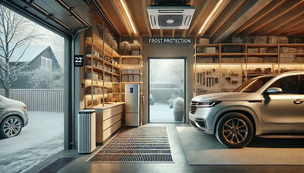 Symbolbild - Frostschutz Garage