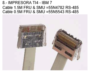 IMPRESORA TI4 - IBM 7 55N4782 RS-485, 55