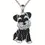 Miniatura: Collar de moda perrito Schnauzer cristales zirconia cúbica
