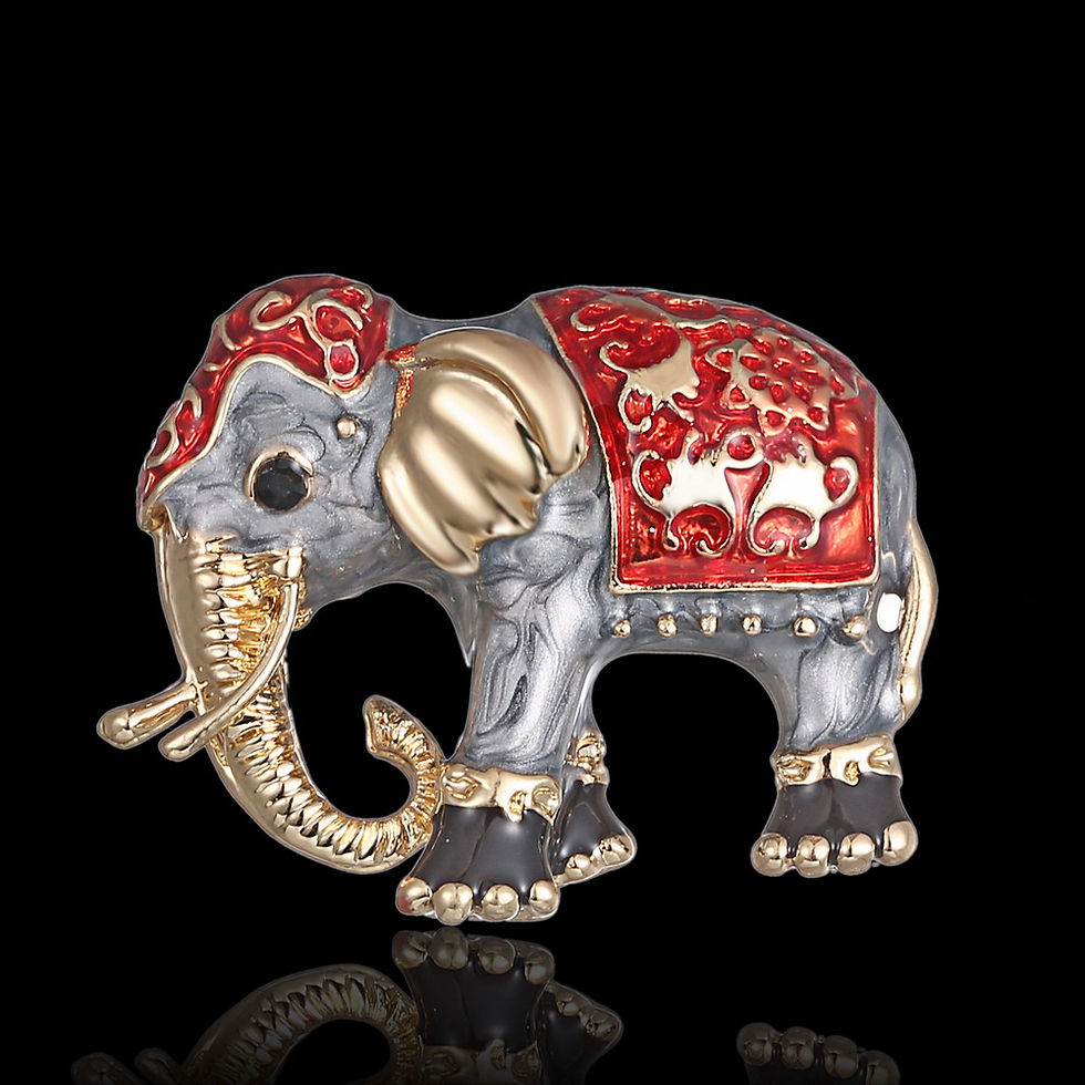 Thumbnail: Broche pin elefante