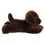 Miniatura: Perrito de peluche Labrador chocolate 22 cm