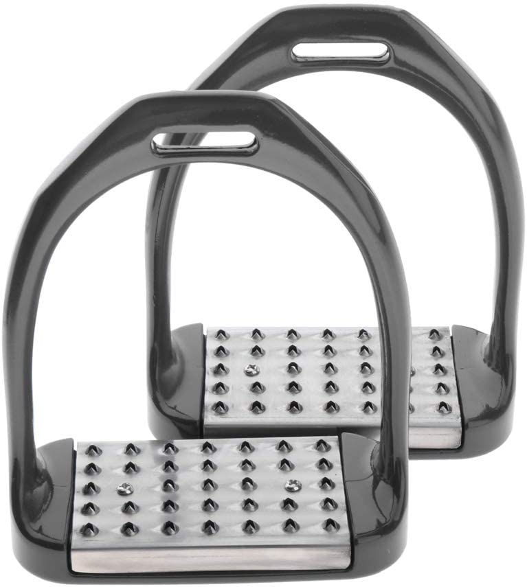 Miniatura: Estribos de aluminio antideslizantes Pro-Jump Maxi-Grip black