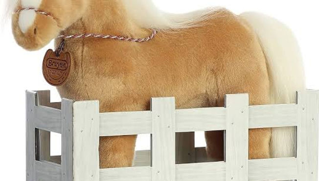   Caballo de peluche Morgan breyer 30 cm