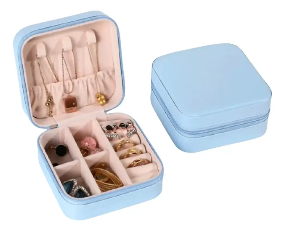 Miniatura: Estuche organizador para joyería blue small