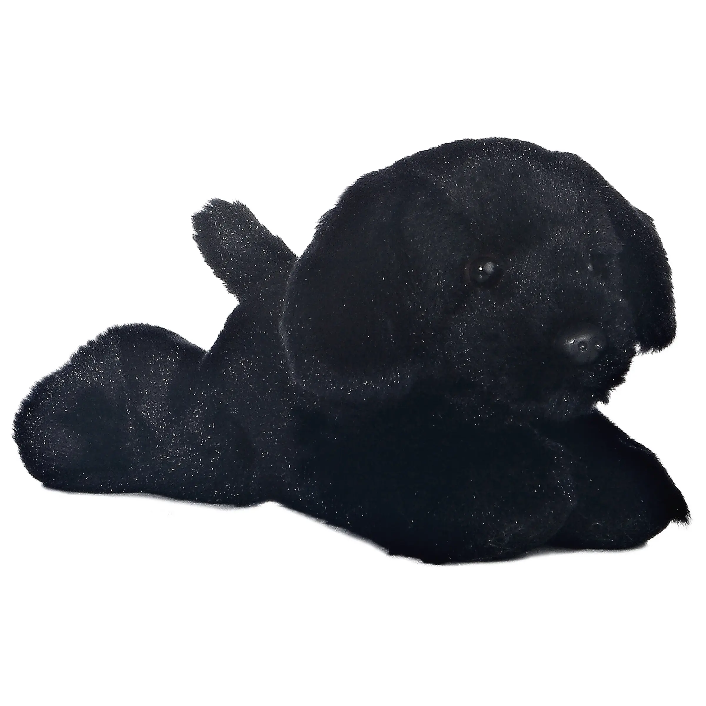 Perrito de peluche Labrador negro 22 cm