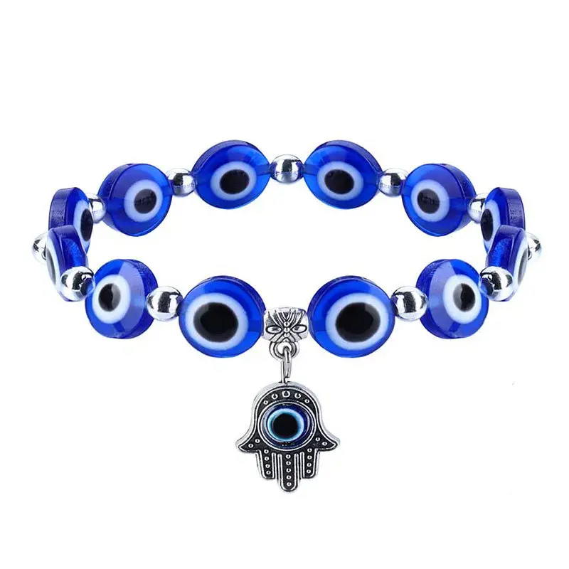 Miniatura: Pulsera de cuentas ojo del diablo