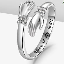 Miniatura: Anillo abrazo