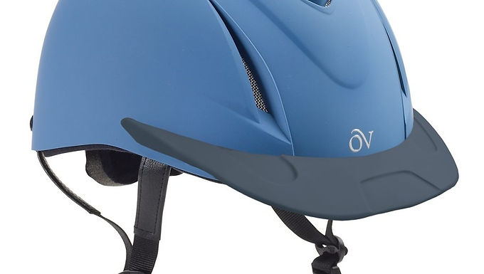 Casco de equitación Ovation Deluxe Schooler blue