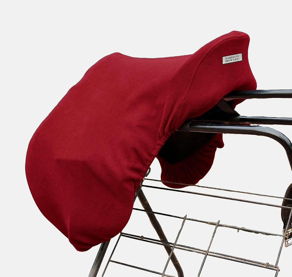 Miniatura: Funda de forro polar para albardón Harrison Howard red